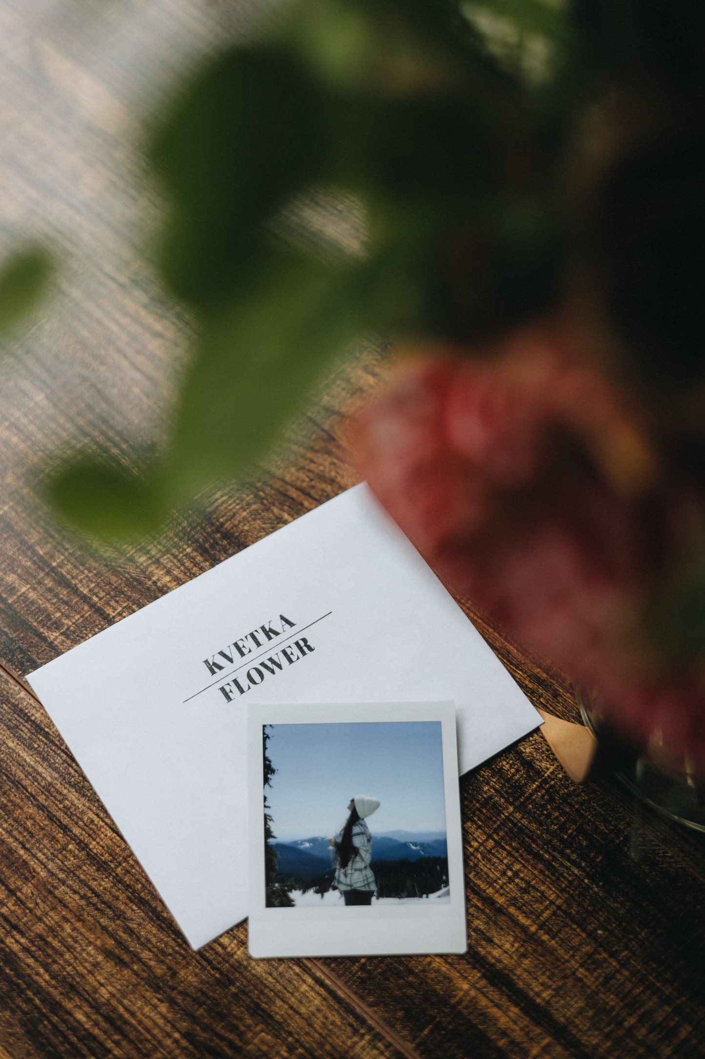 Polaroid Add-On | Personal Photo with Your Bouquet - Kvetka Flower